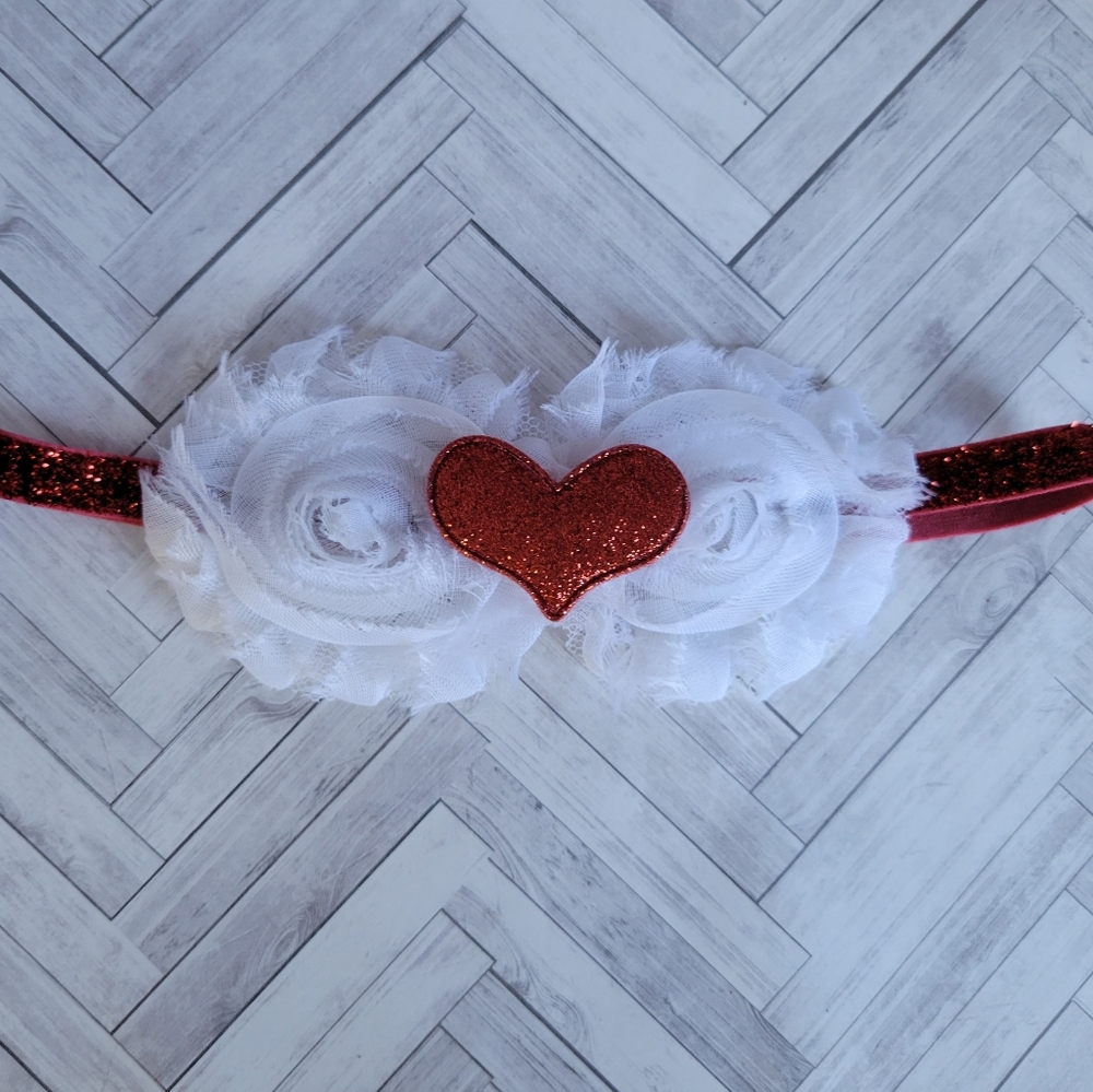 New Valentine baby headband